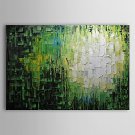 Hand-Painted Abstract One Panel Canvas Oil Painting For Home Decoration