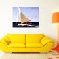 IARTS Modern Abstract Set Sail Oil Painting On Canvas with Stretched Frame Wall Art For Home Decor
