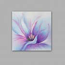 Hand-Painted Abstract / Floral/Botanical 100% Hang-Painted Oil Painting,Modern / Classic One Panel
