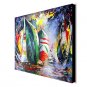 Oil Painting Abstract Painting Hand Painted with Stretched Framed Ready to Hang