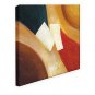 Hand-Painted Abstract SquareModern/Contemporary One Panel Canvas Oil Painting For Home Decoration