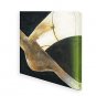 Hand-Painted Abstract SquareModern/Contemporary One Panel Canvas Oil Painting For Home Decoration