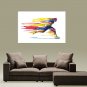 Hand-Painted Abstract / LeisureClassic / European Style One Panel Canvas Oil Painting For Home Dec