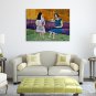 IARTS Oil Painting Modern Abstract Two Women are Small Talking Art Acrylic Canvas Wall Art For Hom