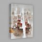 IARTS Modern Abstract Paris City Architecture Scenery Handmade Oil Painting On Canvas with Stretch