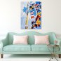 IARTS Modern Abstract Set Sail in a Bright Sunny Day Oil Painting On Canvas with Stretched Frame W