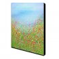 Hand-Painted Abstract Vertical,Modern One Panel Oil Painting For Home Decoration