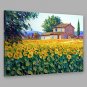 IARTS Hand Painted Oil Painting Vintage Cottage Garden Abstract Art Acrylic Canvas Wall Art For H