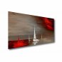 Stretched (Ready to hang) Hand-Painted Oil Painting 40"x20" Canvas Wall Art Modern Abstract Seasca
