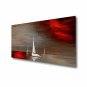Stretched (Ready to hang) Hand-Painted Oil Painting 40"x20" Canvas Wall Art Modern Abstract Seasca