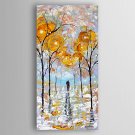 Hand-Painted  Abstract Canvas Oil Painting With Stretcher For Home Decoration Ready to Hang
