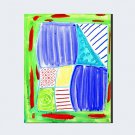 Ready to Hang Handpainted Abstract  Oil Painting On Canvas Wall Art For Decor