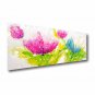 Stretched (Ready to hang) Hand-Painted Oil Painting Canvas Wall Art Modern Abstract Purple Blue Ro