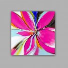 100% Hand-Painted Abstract / Floral/Botanical Hang-Painted Oil PaintingModern / Classic One Panel