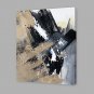 IARTS Hand Painted Oil Painting Modern Begie & Grey Line Painting Style B Abstract Art Acrylic Can