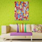 IARTS Hand Painted Oil Painting Modern Red&Yellow Color Patch Painting Art Acrylic Canvas Wall Art