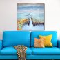 Ready to Hang Handpainted Abstract  Oil Painting On Canvas Wall Art For Decor