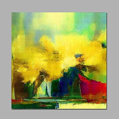 Ready to Hang Handpainted Abstract  Oil Painting On Canvas Wall Art For Decor