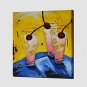 Ready to Hang Handpainted Abstract Oil Painting On Canvas Wall Art For Decor