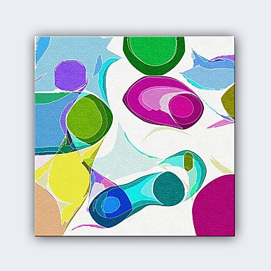 Ready to Hang Handpainted Abstract  Oil Painting On Canvas Wall Art For Decor