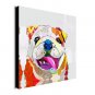 Hand-Painted Abstract One Panel Canvas Oil Painting For Home Decoration