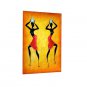 Hand-painted Abstract African Nude women Oil Painting Wall Art with Stretched Frame