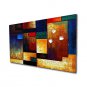 Pastorable Style Abstract Geometric Figure Painting Wall Art Sretcher For Fun