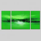 Oil Painting Set of 3 Abstract Style ,Canvas Material with Stretched Frame Ready To Hang SIZE:70*7