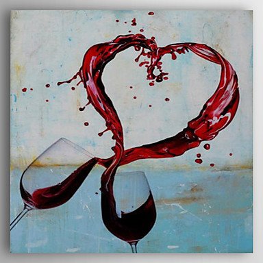 Hand-Painted  Abstract  Canvas Oil Painting With Stretcher For Home Decoration Ready to Hang