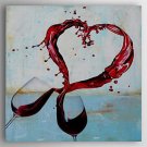 Hand-Painted  Abstract  Canvas Oil Painting With Stretcher For Home Decoration Ready to Hang