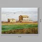IARTS Modern Abstract Country Farmhouse Oil Painting On Canvas with Stretched Frame Wall Art For H