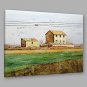 IARTS Modern Abstract Country Farmhouse Oil Painting On Canvas with Stretched Frame Wall Art For H