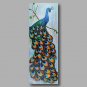 Hand-Painted Oil Painting on Canvas Wall Art Heavy Oils Animals Peacock Birds Home Deco One Panel
