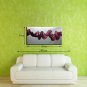 Large Size Hand-Painted Abstract Blue Water Modern Oil Painting On Canvas One Panel Ready To Hang