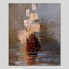 Oil Paintings  Abstract Style Canvas Material With Wooden Stretcher Ready To Hang Size60*90CM and