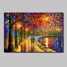 Hand Painted Modern Abstract Knife Landscape Oil Paintings On Canvas Wall Art Pictures For Home De