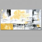 Hand-Painted Abstract 100% Hang-Painted Oil Painting,Modern One Panel Canvas Oil Painting For Home