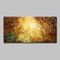 Lager Handmade Colorful Tree Landscape Oil Painting On Canvas Wall Paintings For Living Room Home