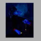 Hand-Painted Abstract Cartoon Horizontal Modern One Panel Canvas Oil Painting For Home Decoration