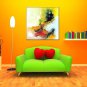 Oil Paintings Abstract Style Canvas Material With Wooden Stretcher Ready To Hang Size60*60CM and 7