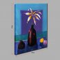 Hand-Painted Abstract Still Life VerticalModern One Panel Canvas Oil Painting For Home Decoration
