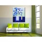 Hand-Painted Abstract Still Life VerticalModern One Panel Canvas Oil Painting For Home Decoration