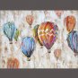 Hand-Painted Abstract Landscape HorizontalModern European Style One Panel Oil Painting For Home De