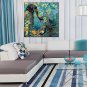 Oil Paintings Abstract Style Canvas Material With Wooden Stretcher Ready To Hang Size70*70CM .