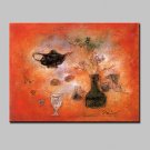 Lager Handpainted Modern Abstract Still Life Oil Painting On Canvas For Living Room Home Decor Wal