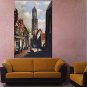 Oil Paintings Abstract Style Canvas Material With Wooden Stretcher Ready To Hang Size60*90CM .