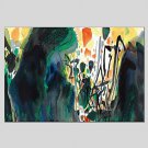 Oil Paintings Abstract Style Canvas Material With Wooden Stretcher Ready To Hang Size60*90CM and 5