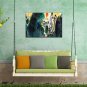 Oil Paintings Abstract Style Canvas Material With Wooden Stretcher Ready To Hang Size60*90CM and 5