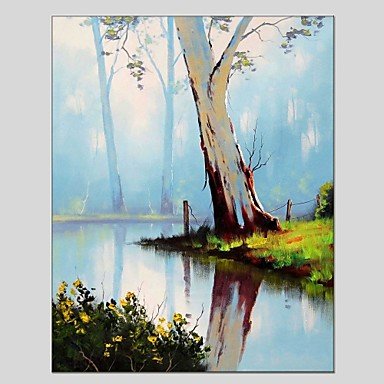 Oil Paintings  Abstract Style Canvas Material With Wooden Stretcher Ready To Hang Size60*90CM and