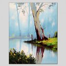 Oil Paintings  Abstract Style Canvas Material With Wooden Stretcher Ready To Hang Size60*90CM and